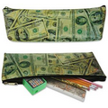Pencil Case with USA Currency Money Lenticular Flip Design (Blank)